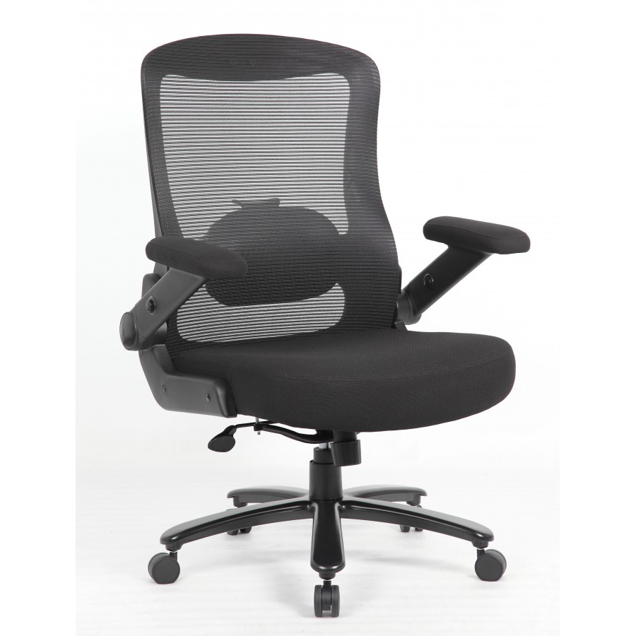 Melody Bariatric 35 Stone Mesh Office Chair